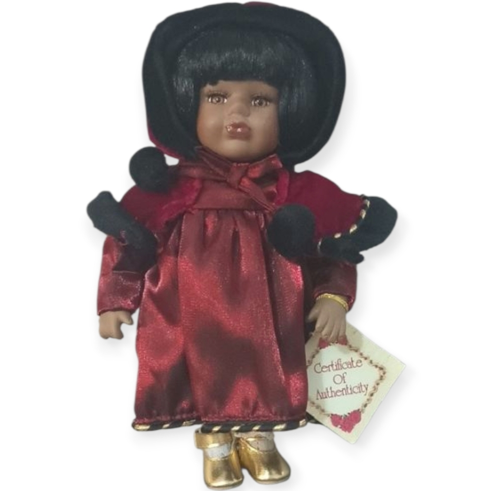 Collectors Choice by Dandee African American/Black 9.5" Porcelain Doll